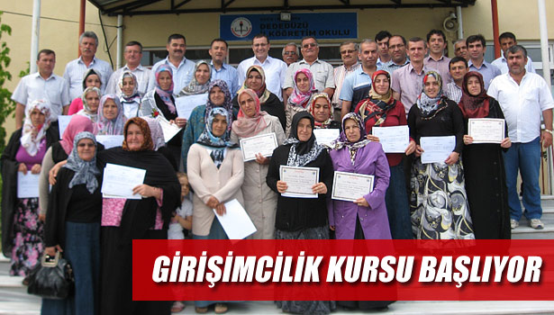 GİRİŞİMCİLİK KURSU BAŞLIYOR
