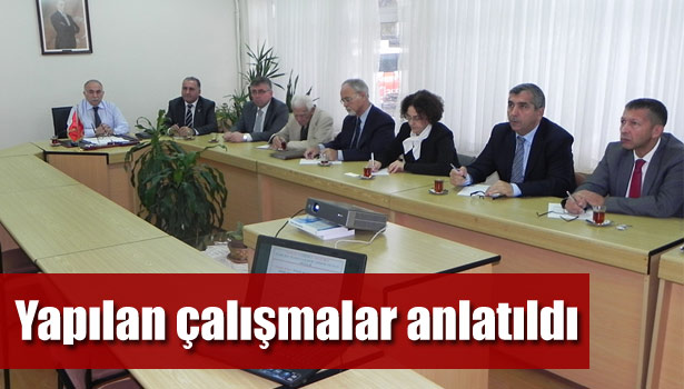 EĞİTİM VAKFI TOPLANTISINDA YAPILAN ÇALIŞMALAR ANLATILDI