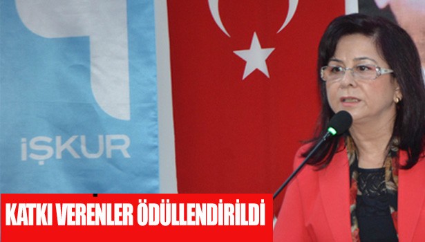 KATKI VERENLER ÖDÜLLENDİRİLDİ
