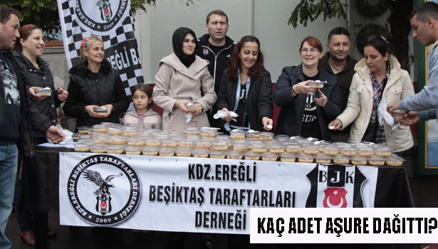KAÇ ADET AŞURE DAĞITTI?