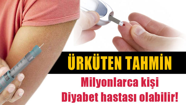DİYABET HASTALIĞI İLE İLGİLİ ÜRKÜTEN TAHMİN