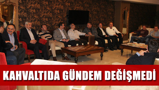 KAHVALTIDA BİR ARAYA GELDİLER