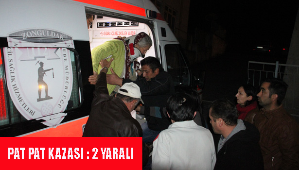 PAT PAT KAZASI : 2 YARALI