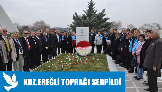 KDZ.EREĞLİ TOPRAĞI SERPİLDİ