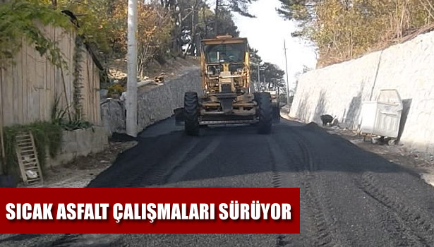 KDZ. EREĞLİ BELEDİYESİ SICAK ASFALT ÇALIŞMALARINI SÜRDÜRÜYOR