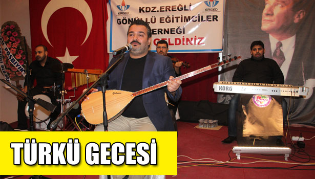 TÜRKÜLERİNİ ÖĞRETMENLER İÇİN SESLENDİRDİ