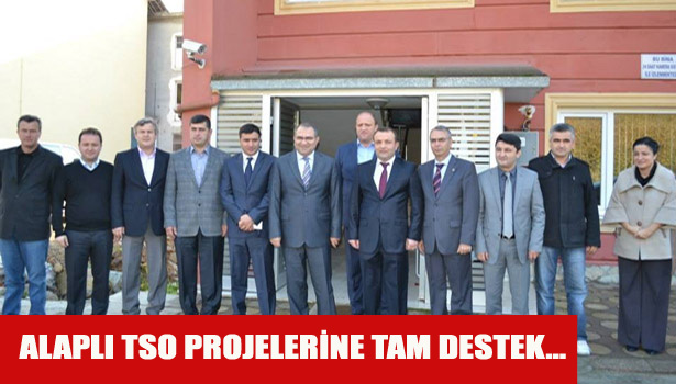 PROJELERE DESTEK VERDİ
