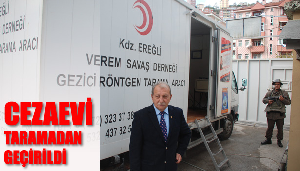 CEZAEVİ TARAMADAN GEÇİRİLDİ