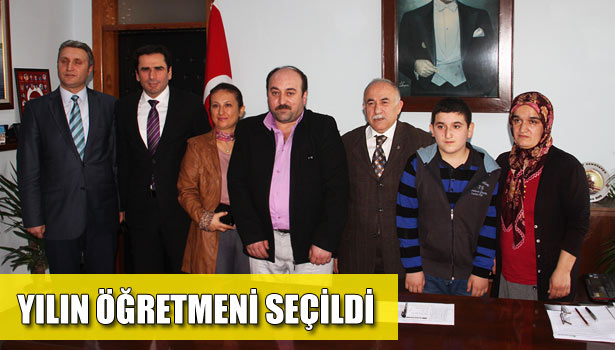 YILIN ÖĞRETMENİ SEÇİLEN EKİZ, KAYMAKAM ÇAY'I ZİYARET ETTİ