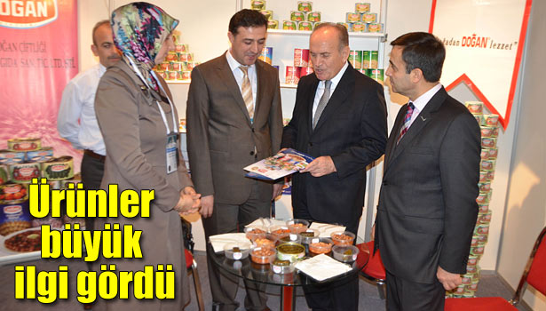 ZONGULDAKLI İŞ ADAMININ KONSERVE ÜRÜNLERİ İLGİ GÖRDÜ