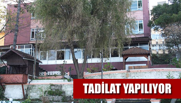 ORMAN MİSAFİRHANESİ TADİLATI YAPILIYOR