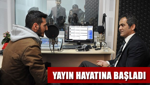 RADYO KARAELMAS YAYIN HAYATINA BAŞLADI