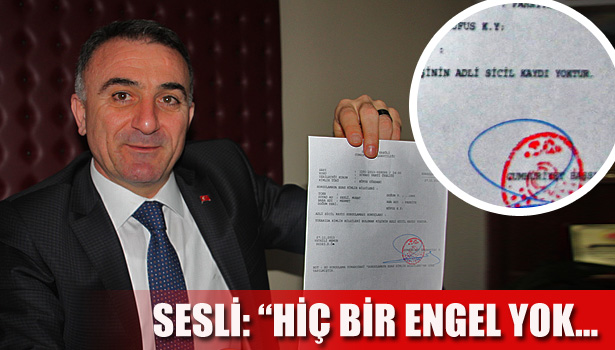 HİÇ BİR ENGEL YOK...