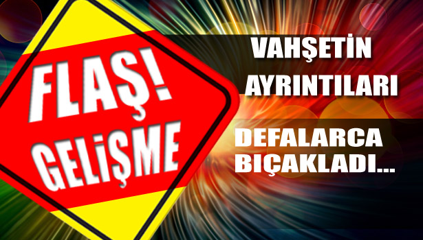 VAHŞETİN AYRINTILARI...