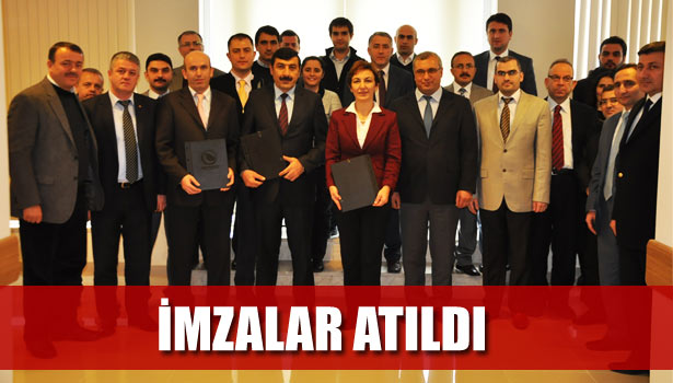KATI ATIK PROJESİ İÇİN İMZALAR ATILDI