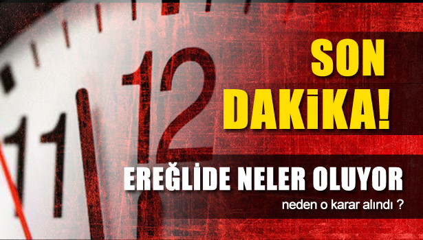 KDZ. EREĞLİ ANADOLUBANK ŞUBESİ KAPANIYOR