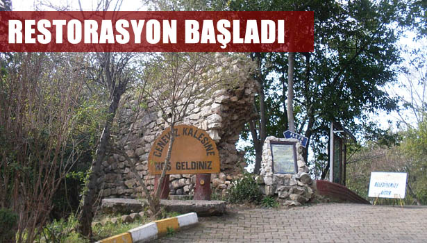 CENEVİZ KALESİ RESTORASYONU BAŞLIYOR