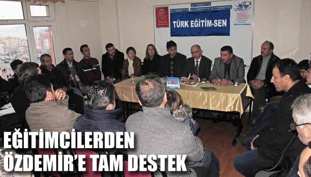EĞİTİMCİLERİN YANINDA OLACAĞIZ...