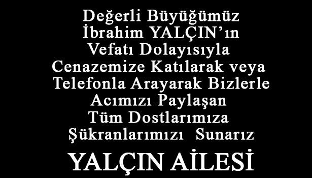 YALÇIN AİLESİ