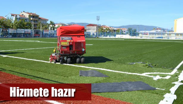 NURETTİN ZAFER STADI HİZMETE HAZIR