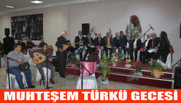 HUZUREVİ SAKİNLERİYLE TÜRKÜ GECESİ