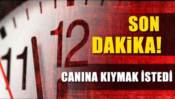 EREĞLİ'DE İNTİHARA TEŞEBBÜS