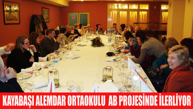 KAYABAŞI ALEMDAR ORTAOKULU AB PROJESİNDE İLERLİYOR