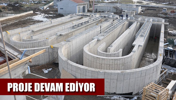 ATIK SU PROJESİ PLANLANDIĞI ŞEKİLDE DEVAM EDİYOR