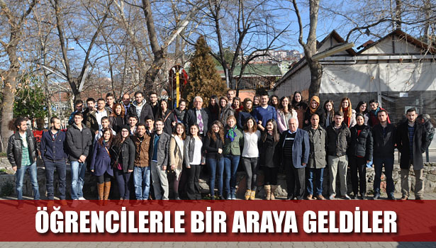 POSBIYIK VE DEMİRTAŞ ÜNİVERSİTELİLERLE BİRLİKTEYDİ