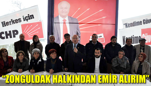 KÖKTÜRK SEÇİM BÜROSUNDA KONUŞTU