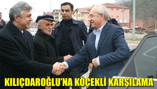 KILIÇDAROĞLU'NA DEVREK'TE KÖÇEKLİ KARŞILAMA