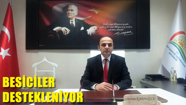 BESİCİLER DESTEKLENİYOR