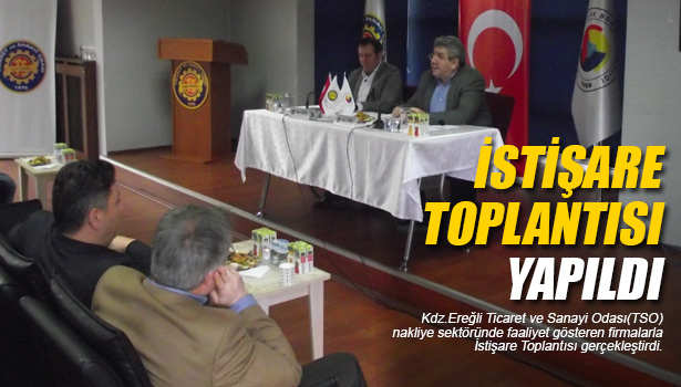 İSTİŞARE TOPLANTISI YAPILDI