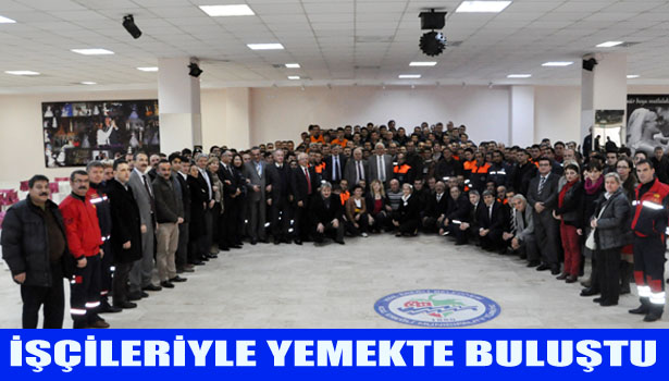 POSBIYIK,İŞÇİLERİYLE BULUŞTU