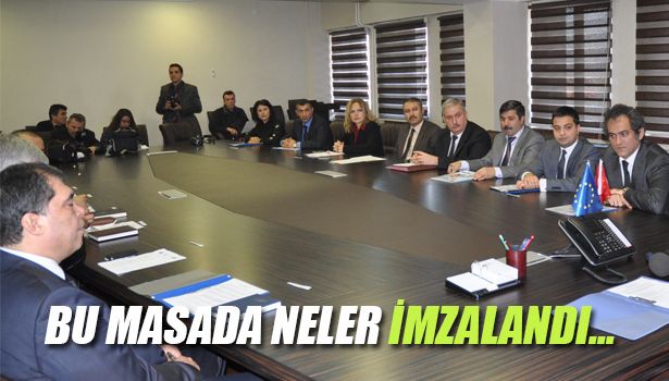 PROJELER İMZALANDI