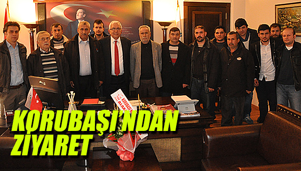 KORUBAŞI MAHALLESİ SAKİNLERİNDEN BAŞKANA ZİYARET