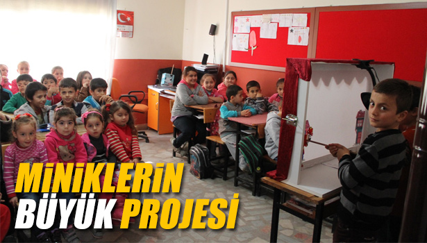 ÖĞRENCİLERİN GÖLGE OYUNU İLGİYLE İZLENDİ