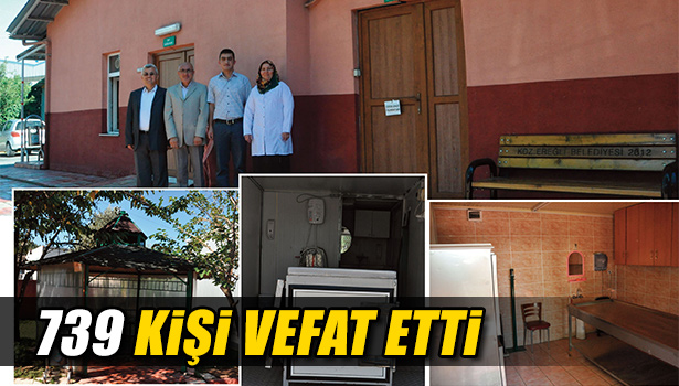 2013 YILINDA 739 KİŞİ VEFAT ETTİ.