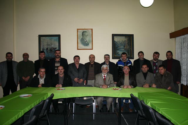 ÖZTÜRK DELEGELERLE BİRLİKTEYDİ...