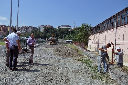 Alaplı Belediyesi çalışıyor...