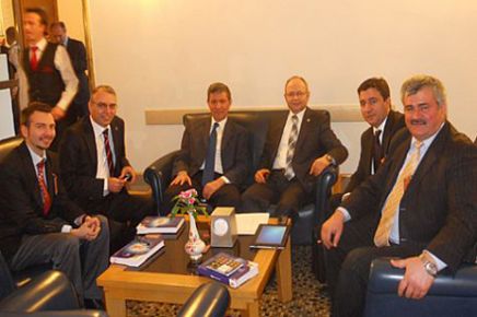 ALAPLI HEYETİ CANDANI ZİYARET ETTİ..