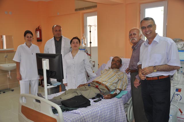 Alaplıda Diyaliz Ünitesi hasta kabulüne başladı