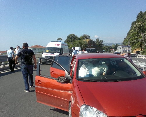 ALAPLIDA KAZA: 1 YARALI..