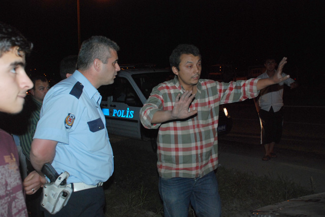 Alkollü sürücü polisi kandıramadı