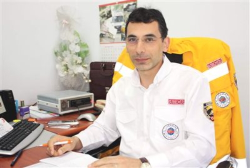 AMBULANS 9 DAKİKADA OLAY YERİNE ULAŞMIŞ..