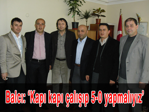 Balcı Kapı kapı çalışıp 5-0 yapmalıyız