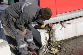 BANKAMATİKTE ÇIKAN YANGIN KORKUTTU..