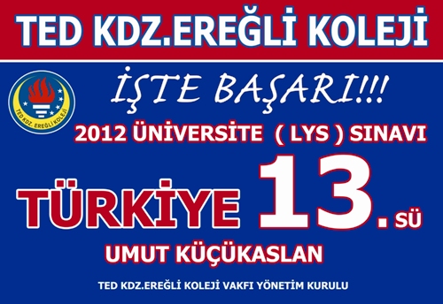 BAŞARILARLA DOLU UMUT..