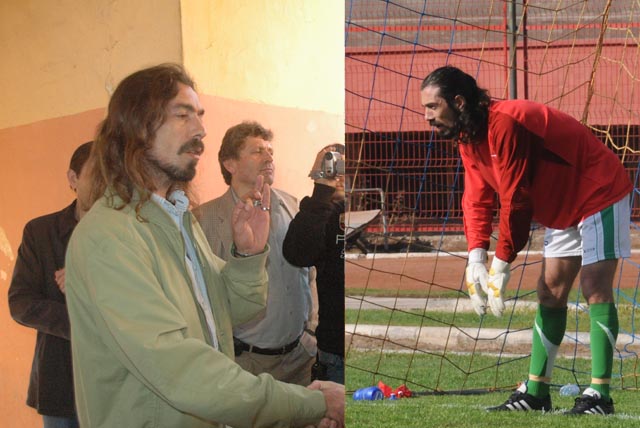 Başkan futbolcu, malzemeci başkan oluyor