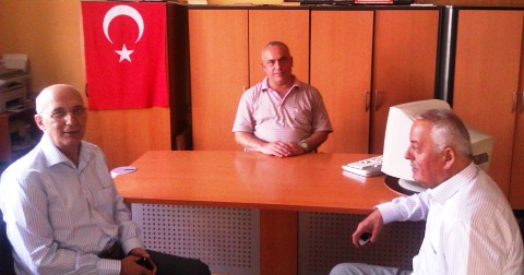 BAŞKANLAR LİKOĞLU NU ZİYARET ETTİ..